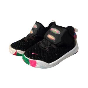 Nike LeBron James 6C Gang Black Pink Blast Basketball Shoes